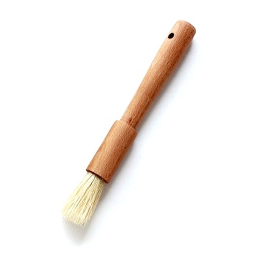 Wooden Pastry Brush - Round Small 19cm