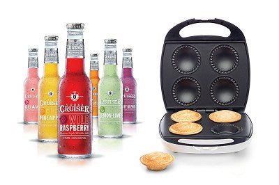 Vodka Cruiser Pie Maker Snow Cakes