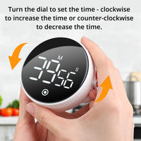Magnetic Digital LED Timer