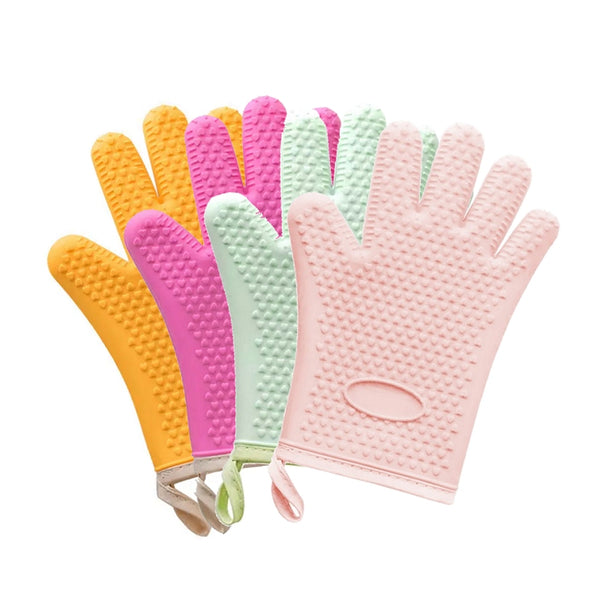 Kids Silicone Oven Glove - Cotton Lined