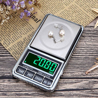 500g/0.01g Digital Pocket Scales With USB