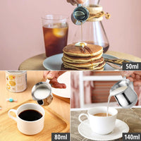 Stainless Steel Serving Jug - 50ml/80ml/140ml