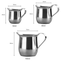 Stainless Steel Serving Jug - 50ml/80ml/140ml