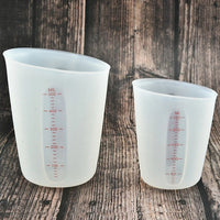 Silicone Measuring Cups - 125ml, 250ml, 500ml