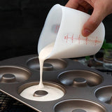 Silicone Measuring Cups - 125ml, 250ml, 500ml