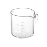 Glass Double Spout Espresso Measuring Jug
