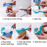 Seal And Pour Bag Clip - Large