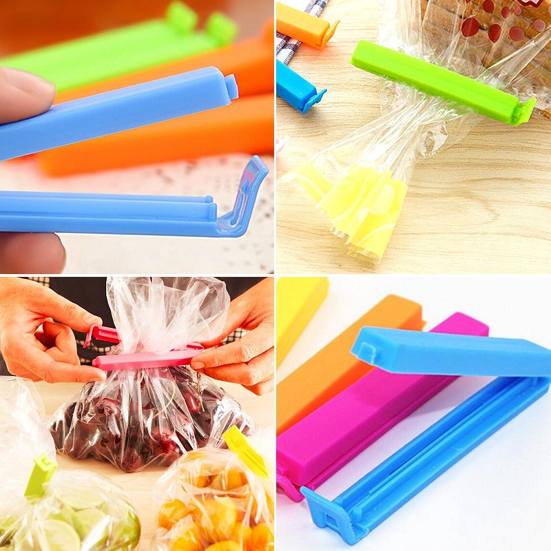 100mm Plastic Bag Clamps 10 Pack Pie Maker Stuff