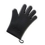 Silicone BBQ Oven Glove - Cotton Lined