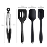 4 Piece Mini Silicone Utensil Set
