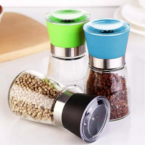 13cm Glass Pepper/Salt Grinder Mill