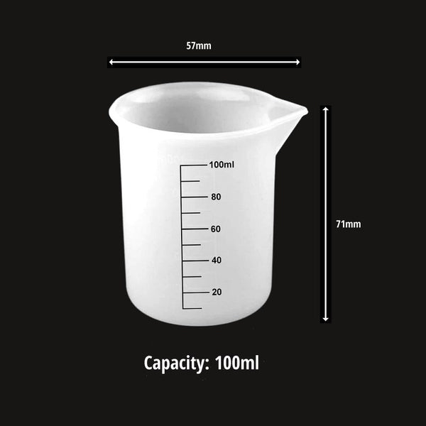 Silicone Resin Measuring Cups Tool Kit Measure - Temu