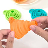8cm Silicone Collapsible Funnel