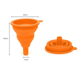 8cm Silicone Collapsible Funnel
