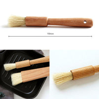Wooden Pastry Brush - Round Small 19cm