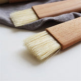 Wooden Pastry Brush - Flat Small 19cm