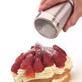 Stainless Steel Mesh Cocoa Shaker With Lid