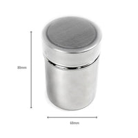 Compact 180ml Stainless Steel Mesh Shaker