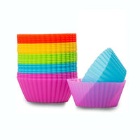 Silicone Cupcake Baking Cups - 24 Pack