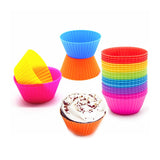 Silicone Cupcake Baking Cups - 24 Pack