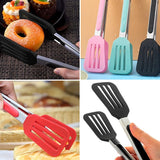 Medium Spatula Tongs - Silicone 23cm