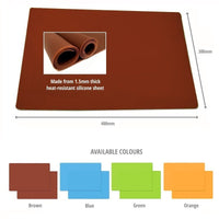 Small Heat-Proof Bench Protector - 40x30cm