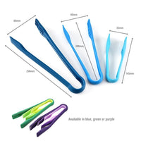 3 Piece Plastic Nested Tongs Set