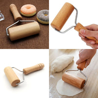 10cm Wooden Pastry Hand Roller