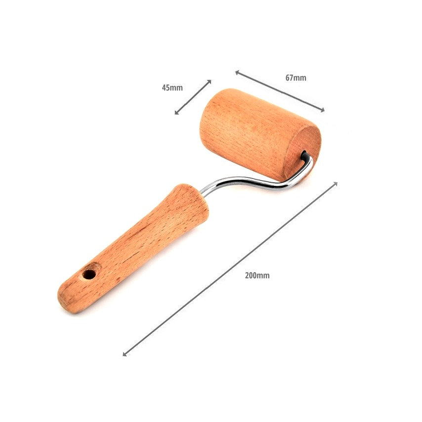 7cm Wooden Pastry Hand Roller – Pie Maker Stuff