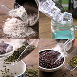 3 Piece Acrylic Kitchen Scoop Set