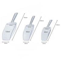 3 Piece Acrylic Kitchen Scoop Set