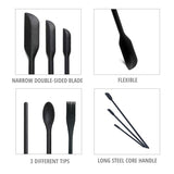 Mini Jar Scraper Spatula Set