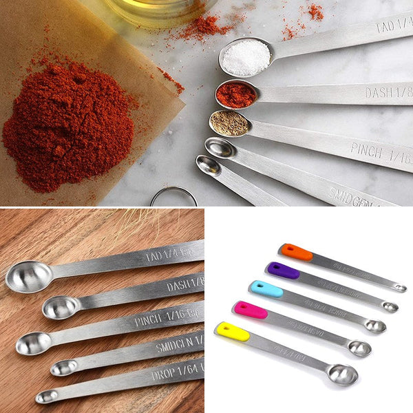 5 Piece Mini Measuring Spoon Set – Pie Maker Stuff