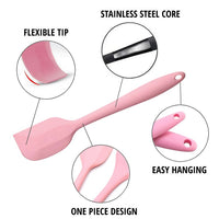 Pink Silicone Kitchen Utensil Set
