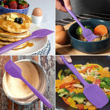 Purple Silicone Spatula Set