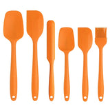 Orange Silicone Spatula Set