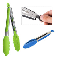 23cm Silicone Kitchen Tongs