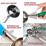Premium No.8 Ice Cream Scoop 72mm (Grey)